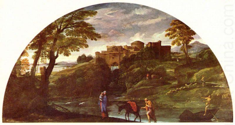 Annibale Carracci The Flight into Egypt china oil painting image